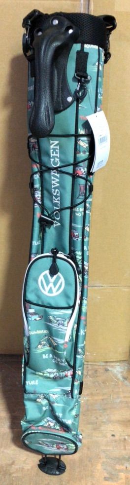 D4678LEZAX フォルクスワーゲン ラウンドスタンドバッグ 5-6本入れ グリーン VWCC-1416