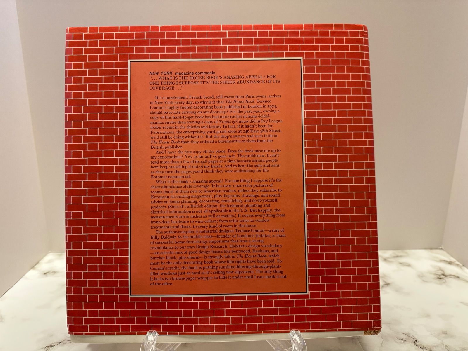 THE HOUSE BOOK Terence Conran 英語版 洋書 The House