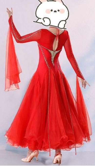 社交ダンスドレス モダンダンス キラキラ オーダーメイド 社交ダンス