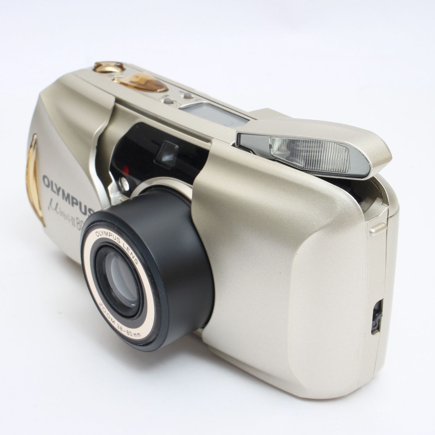 OLYMPUS μ [mju] - II 80 VF コンパクトフィルムカメラ - メルカリ