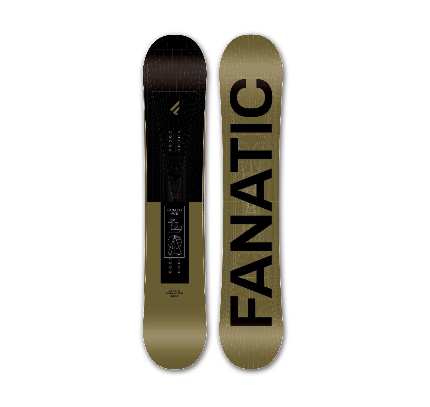 美品】FANATIC ACE スノーボード カーキ 157 5/3まで 【公式通販】