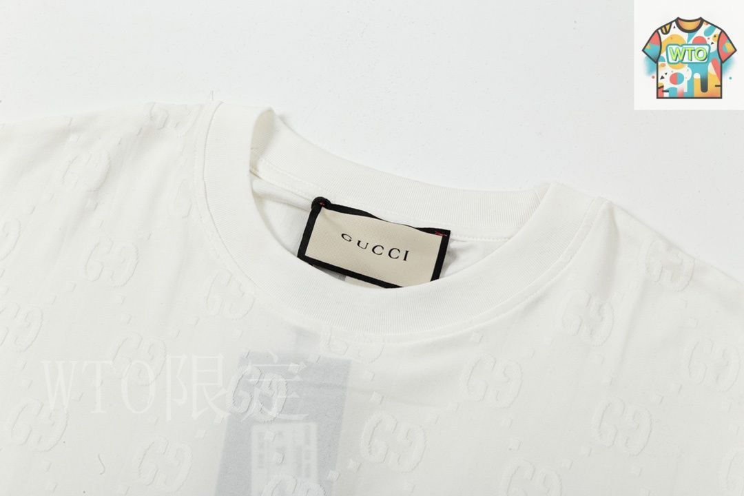 今日WTO】GUCCI 植?提花 Towel Embroidery T シャツ-NM30 - メルカリ