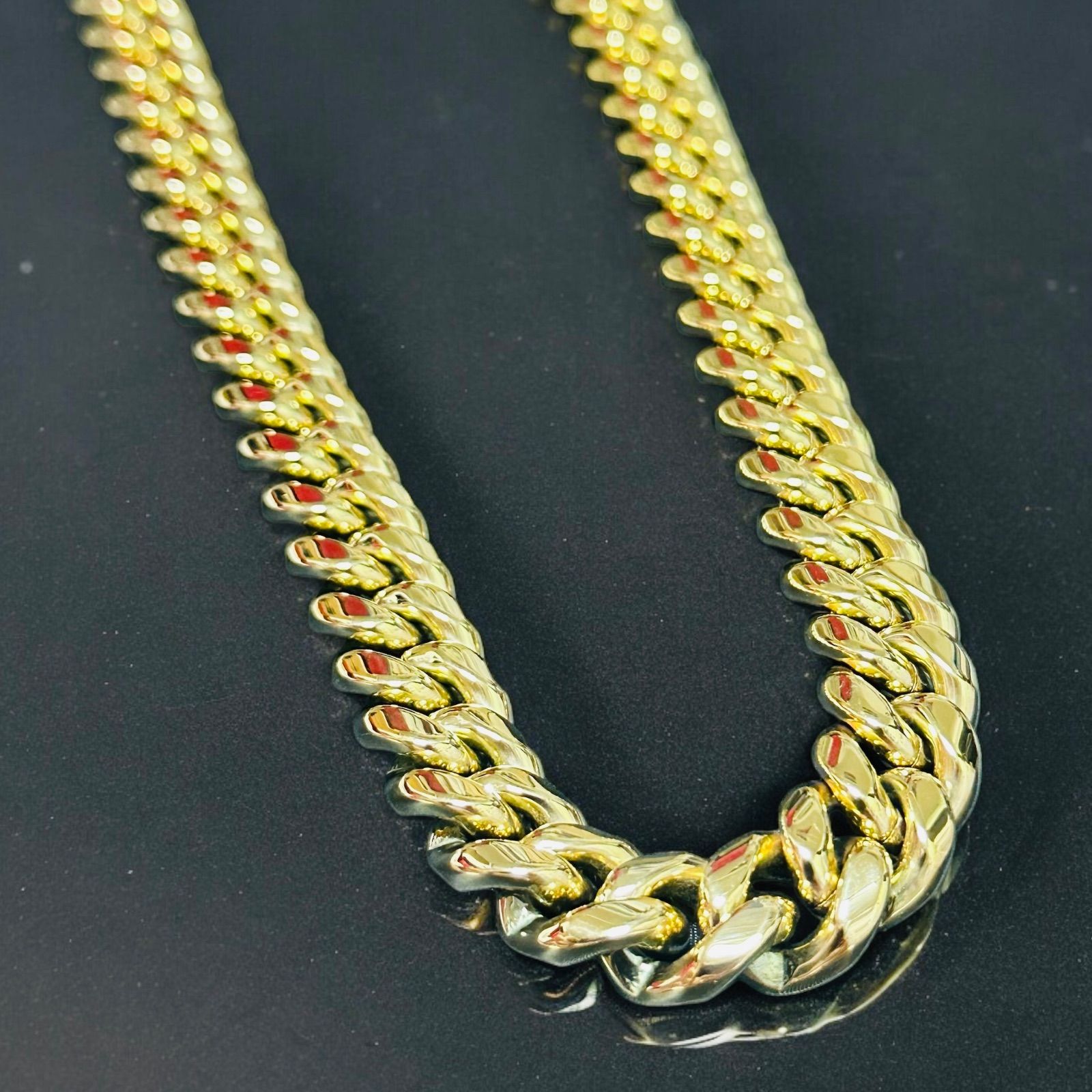 喜平ネックレス 55cm 50cm 幅16mm サージカルステンレス 316L