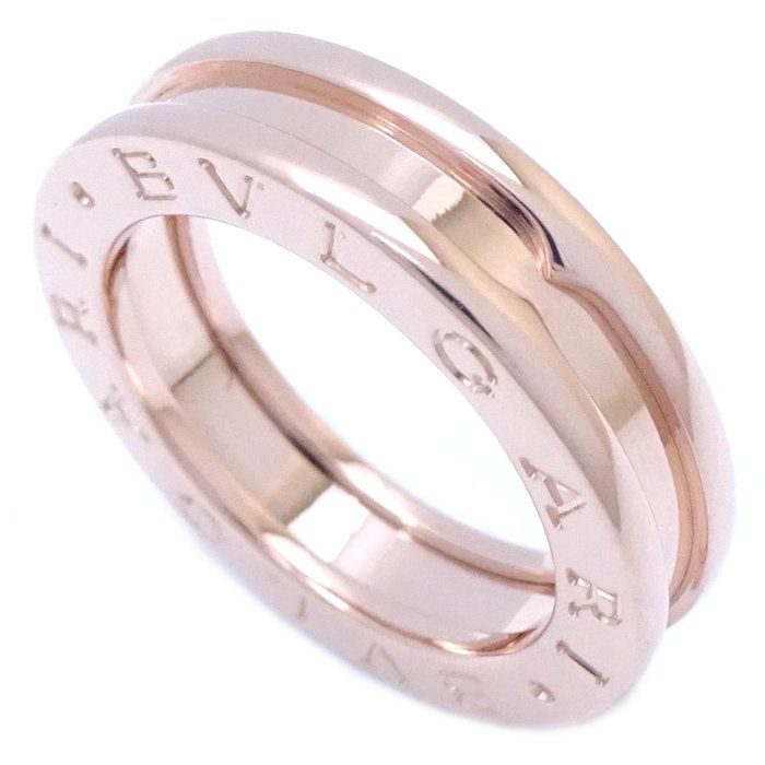 BVLGARI ブルガリ ビーゼロワン リング 指輪 1バンド XS #49 9号 BVLGARI ブルガリ ビーゼロワン リング 指輪 1バンド XS #49 9号