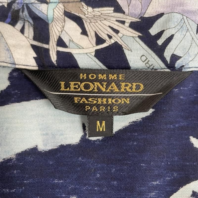 LEONARD レオナール シャツ、ブラウス 半袖 ブラウス 花柄 半袖