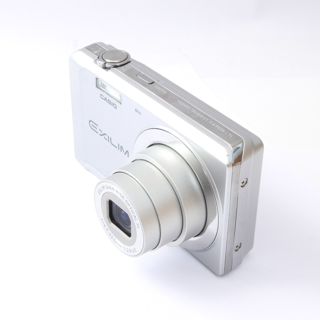 コンパクトデジタルカメラ CASIO - Casio Exilim EX-Z27 CCD 14MP 中古】カシオ CASIO EXILIM EX-Z27 シルバー コンパクトデジタル
