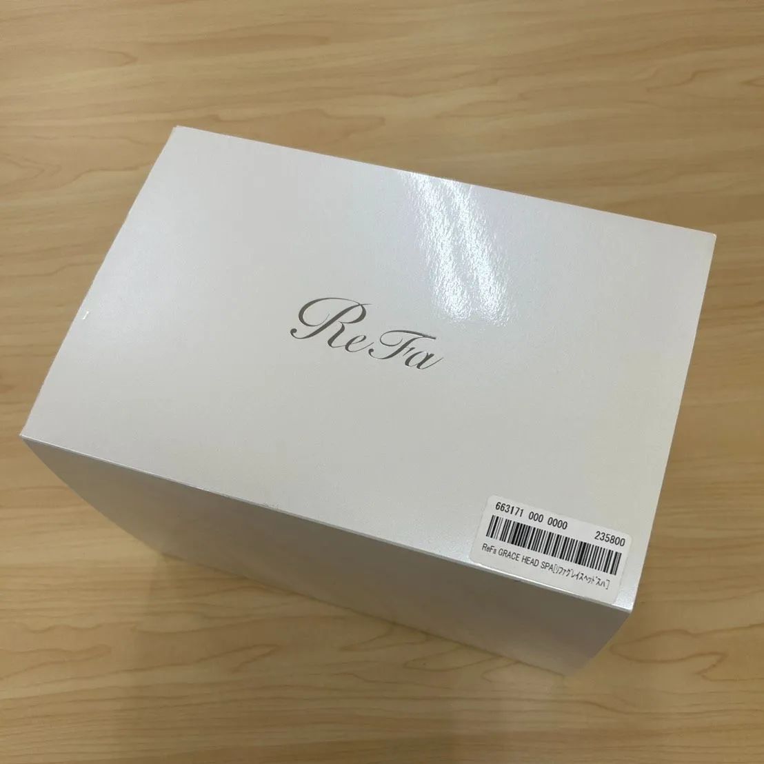 美容器具 ReFa 動作 済み ヘッドスパ リファ グレイス 備品 箱 説明書 証明書付き 美容 ブランド おすすめ 銀 シルバー SILVER レディース 女性 美肌 容姿 箱入り マッサージ