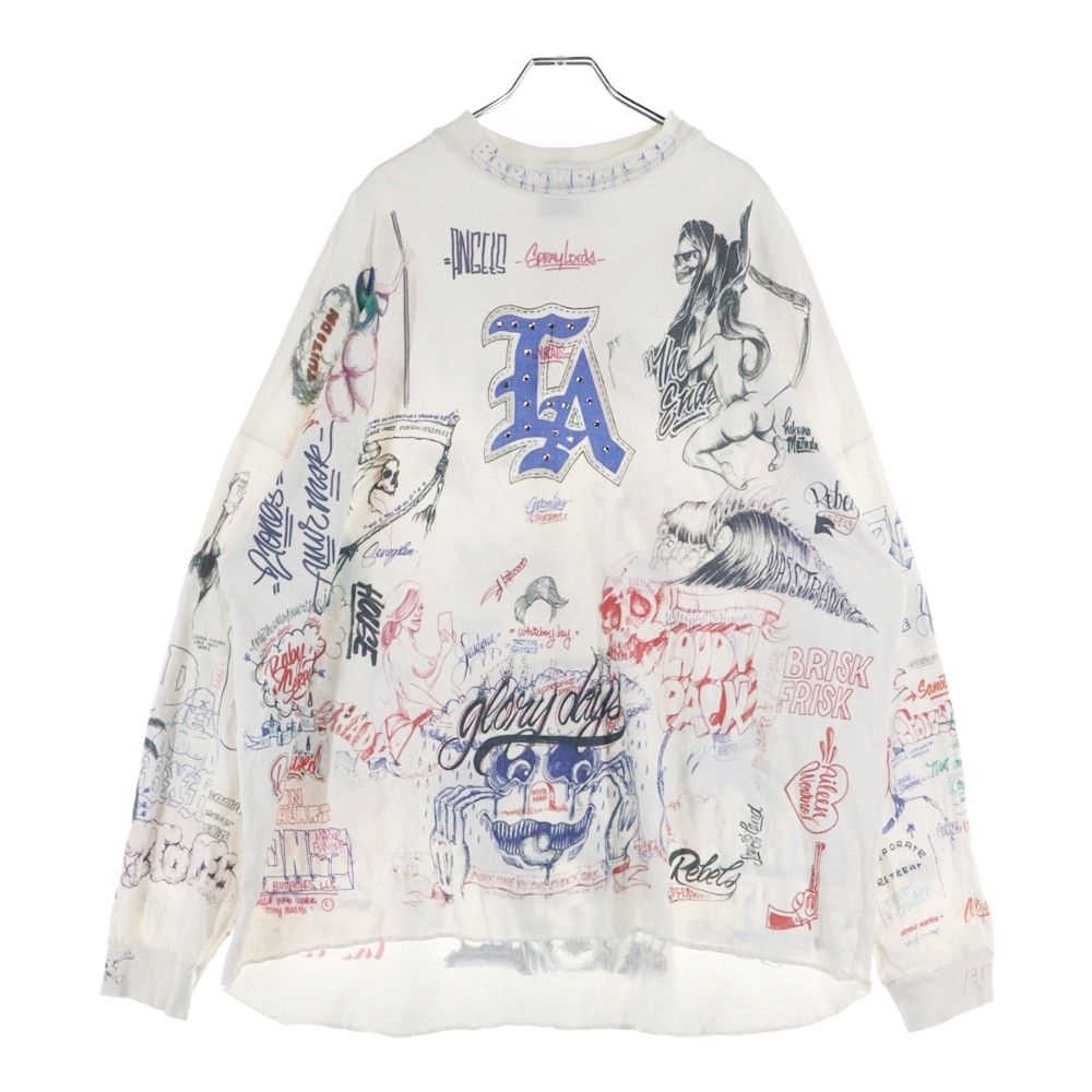 Saint Michael born raised ロンT カットソー BORN X RAISED x SAINT