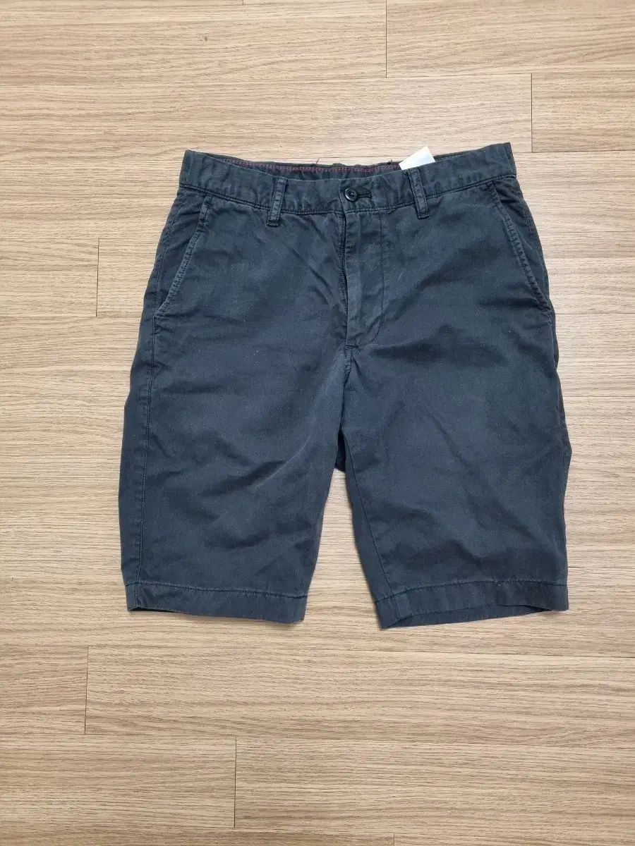 UNIQLO(ユニクロ) ネイビー 綿 ハーフパンツ スモール uniqlo