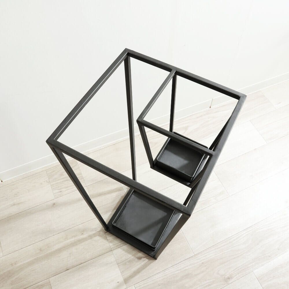 アンティーク調 アイアン傘立 アンブレラスタンド 四角型 玄関収納 インテリア 収納 おしゃれ かわいい