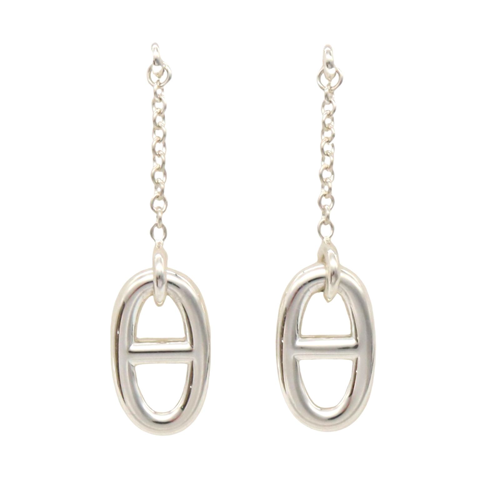 エルメス HERMES ピアス ファランドール ピアス シルバー925