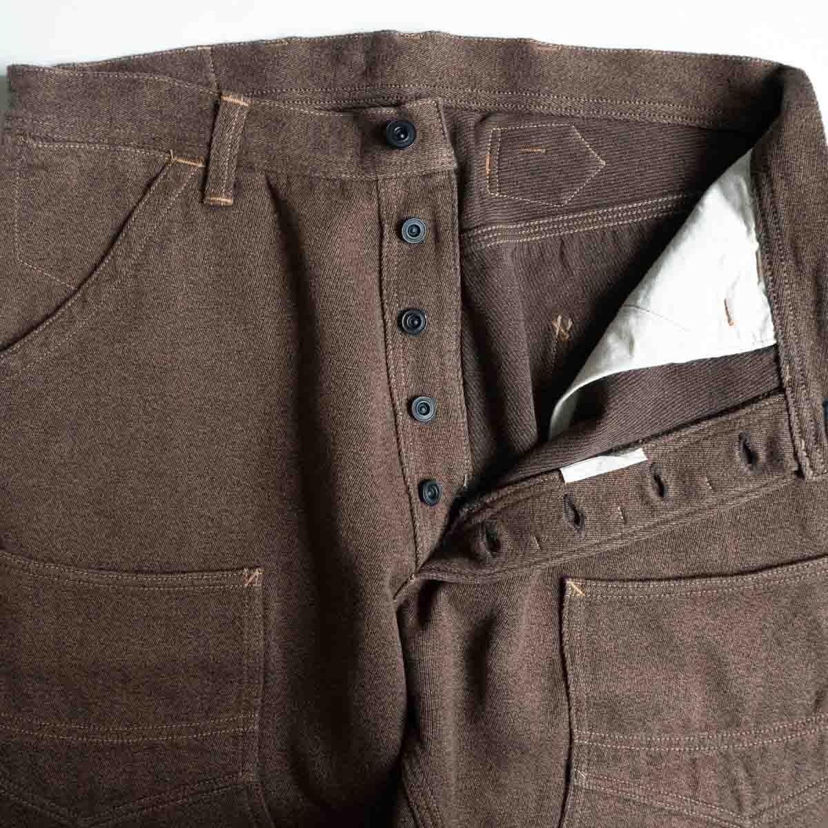 美品】FREEWHEELERS UNION SPECIAL OVERALLS【DERRICKMAN GRAINED MOCHA BROWN】34×32  キャバルリーツイル ペインターパンツ2411270 - メルカリ