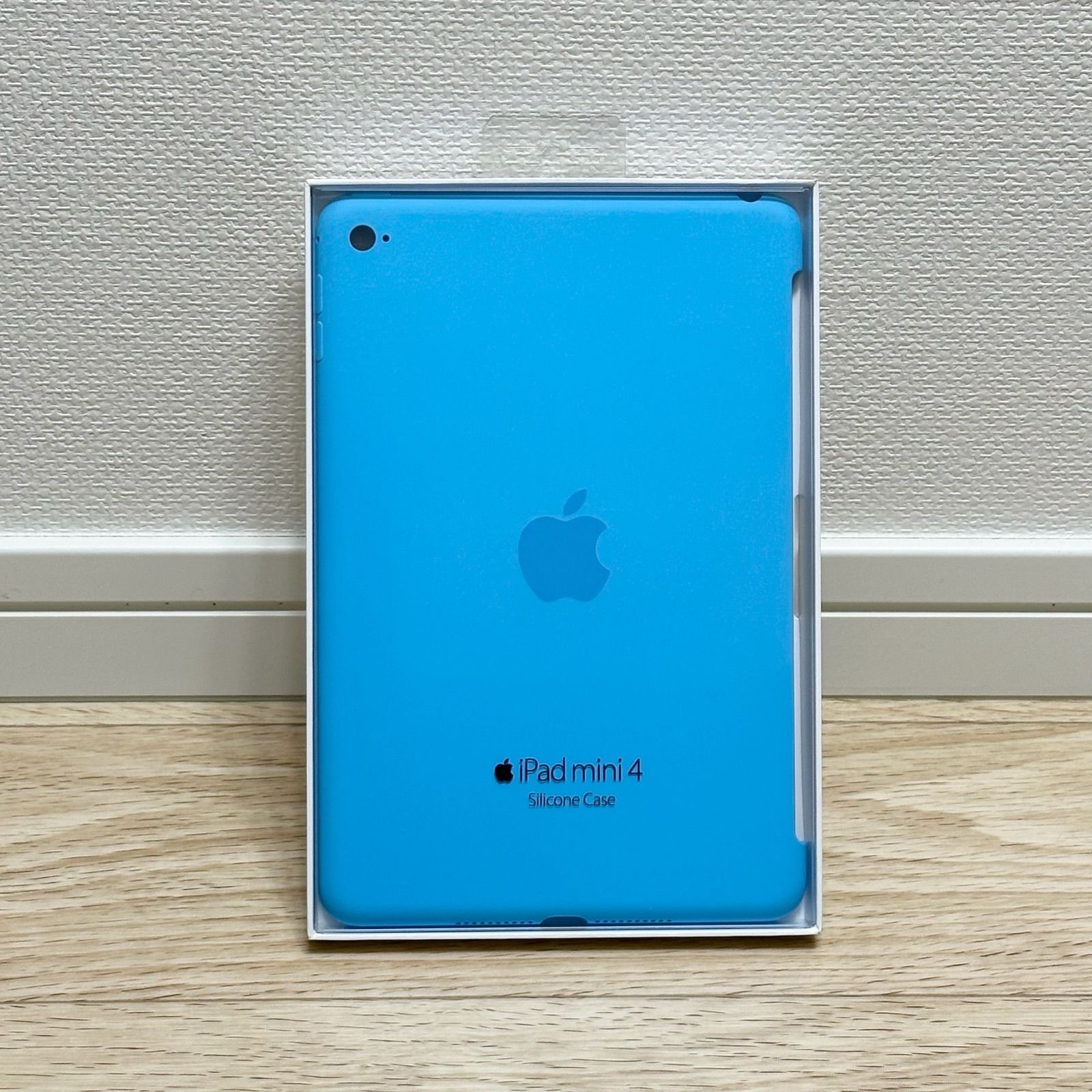 アップル Apple 純正 iPad mini 4用 シリコンケース ブルー Silicone 