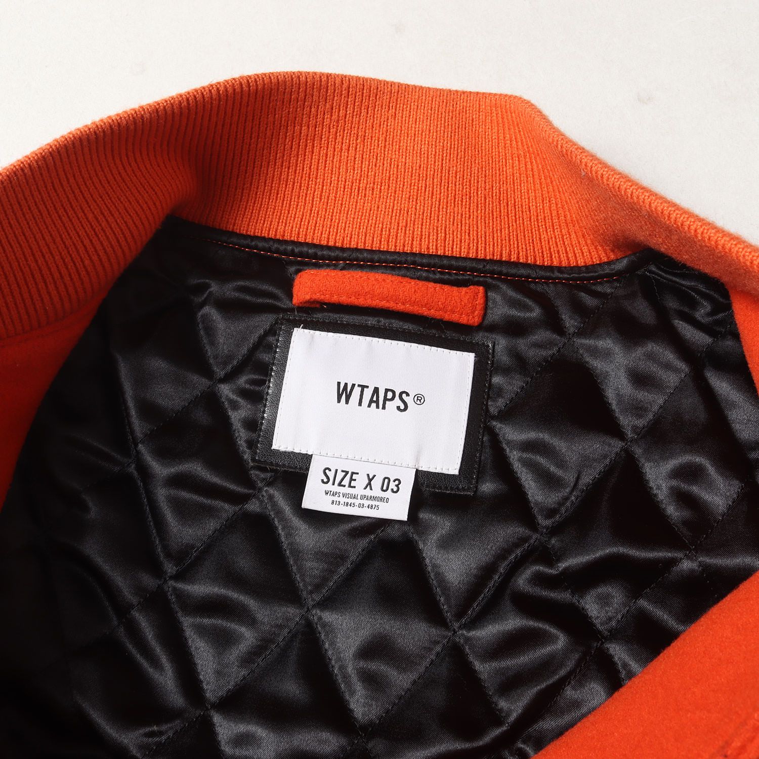WTAPS ダブルタップス ジャケット サイズ:L / 袖フェイクレザー 