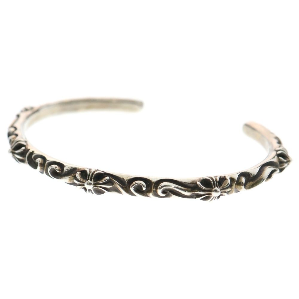 goro's OLD K18 毛彫り イーグルメタル シルバー 平打ちバングル 楽天