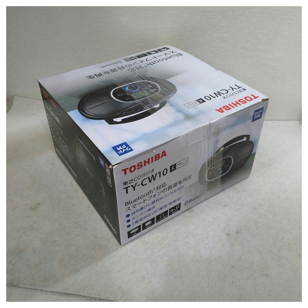 プ*ン様 TY-CWX90 ラジオ(ガンメタリック) TOSHIBA SD/USB/CDラジオ TY