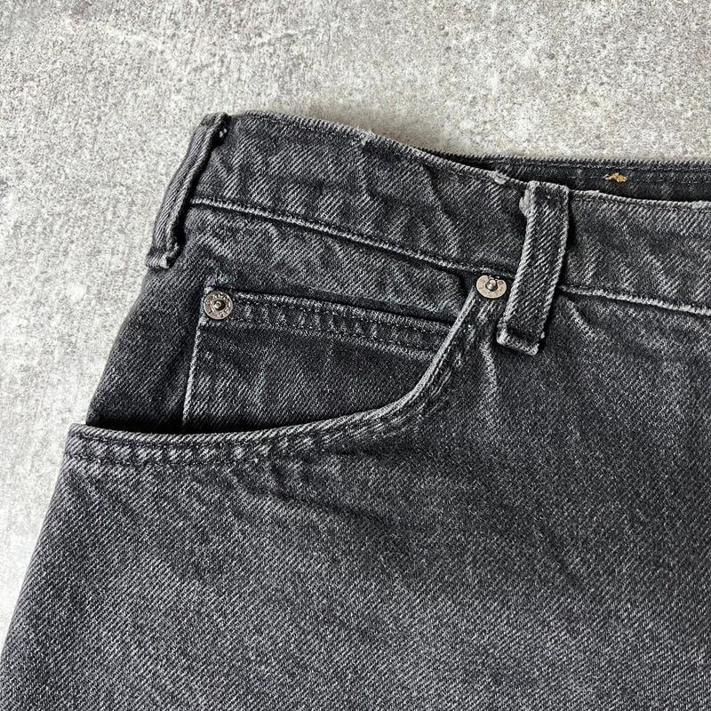 90s USA製 Levis 550 4159 ブラック デニム パンツ 36 36 / 90年代