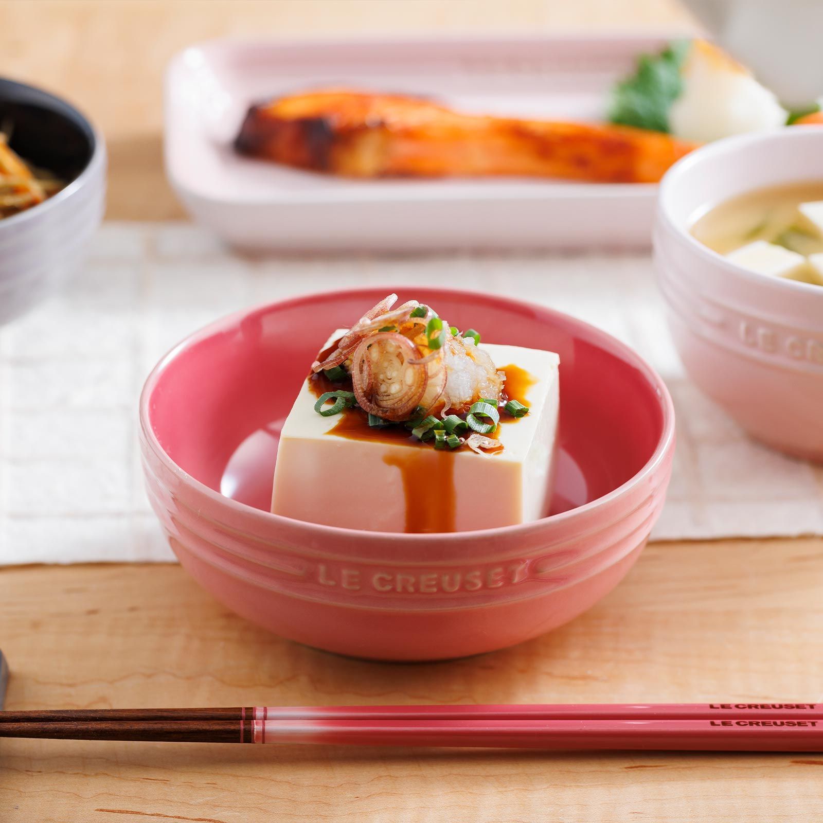 ル・クルーゼ ストーンウェア レジェ・ディッシュ 13cm ホワイト 6個 