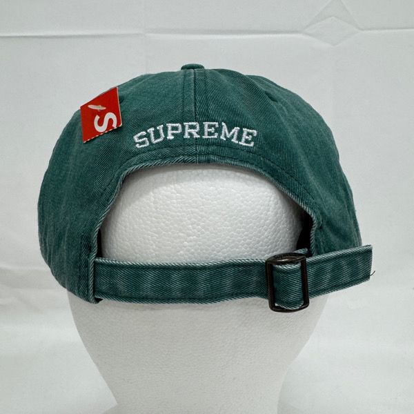 6-Panel ピグメントコートSロゴ6パネルキャップ