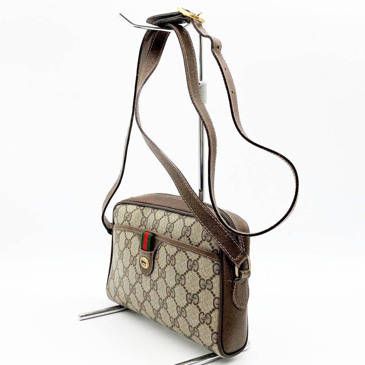 セール GUCCI グッチ 116.02.089 オールドグッチ シェリーライン 