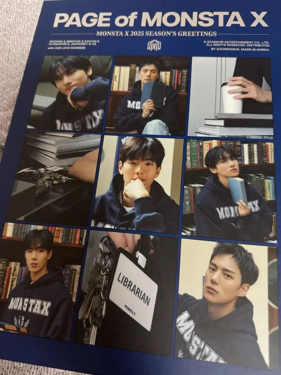 MONSTA X 2022 シーズングリーティング シーグリ まとめ売り MONSTA X(モンスタエックス・モネク) PAGE OF MONSTA X 2025