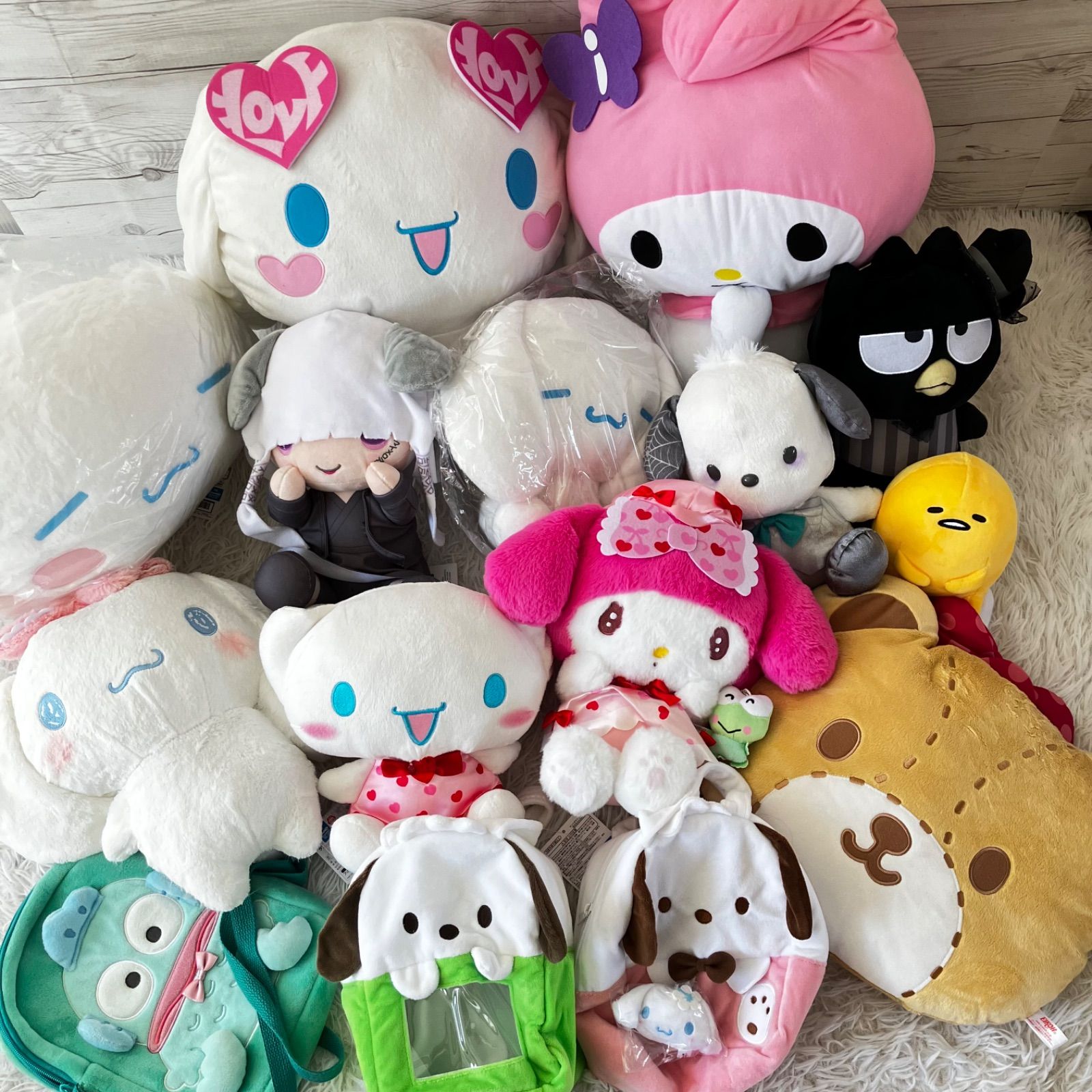 サンリオ ぬいぐるみ 未使用 大量まとめ売り ジグザグ サンリオ