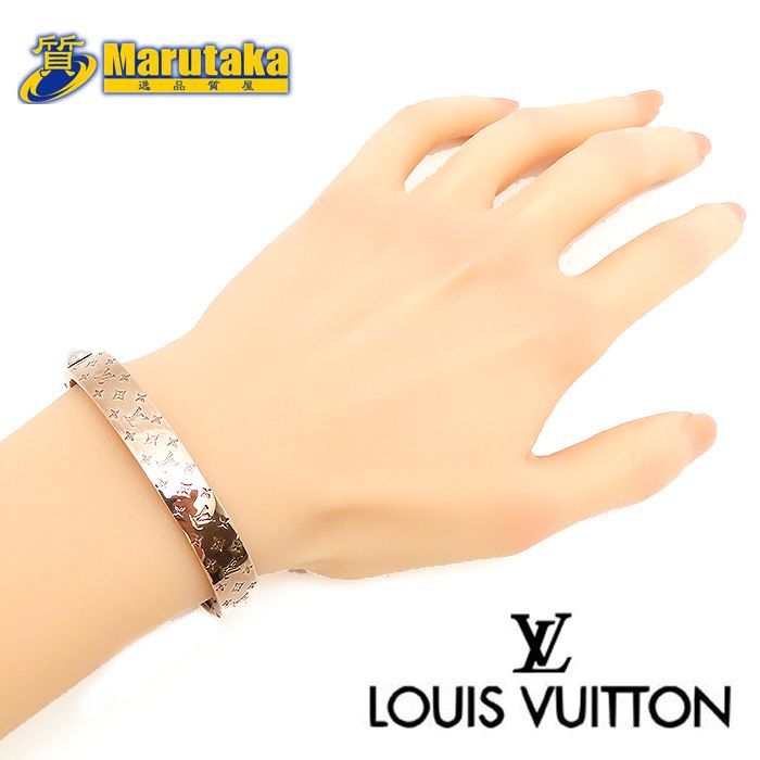 LOUISVUITTON ルイヴィトン カフナノグラム バングル M00253 LOUISVUITTON ルイヴィトン カフナノグラム バングル M00253