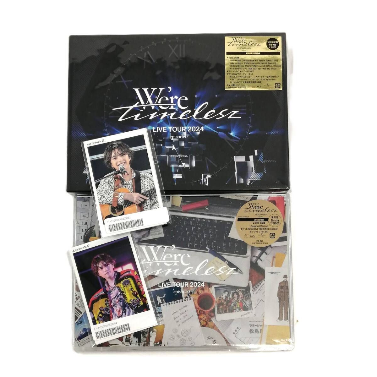 初回 盤 ＋ 通常版 2セット | We re timelesz TOUR 2025 フォトブック ブックレット Blu-ray 他 DAH9M