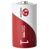 アルカリ乾電池II 単1×100本 N221J-2P-50 ジョインテックス