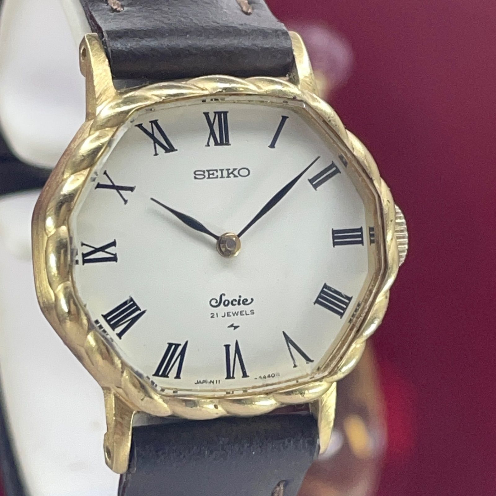 高級 SEIKO Socie 手巻？ 日本製 オクタゴン SGP 腕時計 高級 SEIKO Socie 手巻？ 日本製 オクタゴン SGP 腕時計 - メルカリ