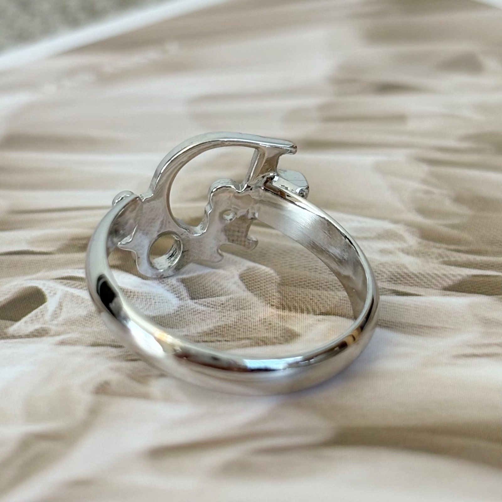 超美品 クリスチャン ディオール Dior ロゴ シルバー ネックレス ディオール オブリーク シルバーリング 中古 ディオール ロゴ ワイド