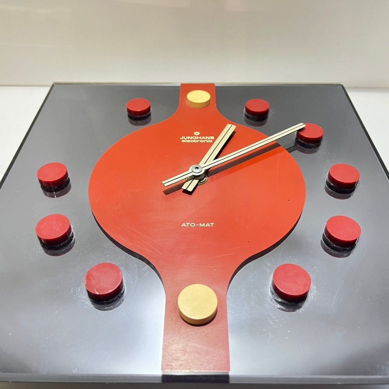JUNGHANS ユンハンス 壁掛け時計 ビンテージ ATO-MAT ジャンク