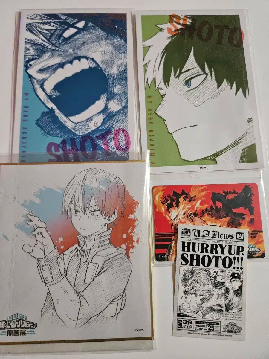 僕のヒーローアカデミア(ヒロアカ) 原画展 轟 焦凍 1 つのシーン