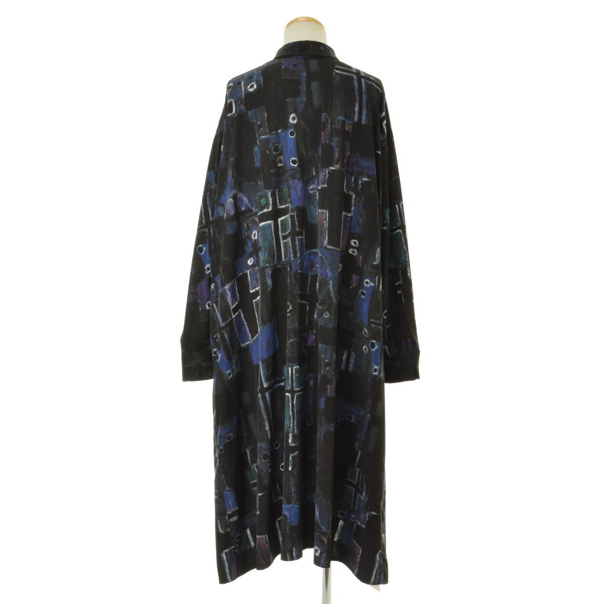 LADMUSICIAN】20SS 2120-114 BACK-FRONT CROSS LONG SHIRT バック 