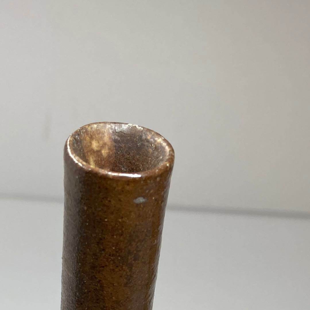 専用江戸初期 時代 古備前花入 共箱 高さ20.2㎝ 東Y5-0904①トヒチサ