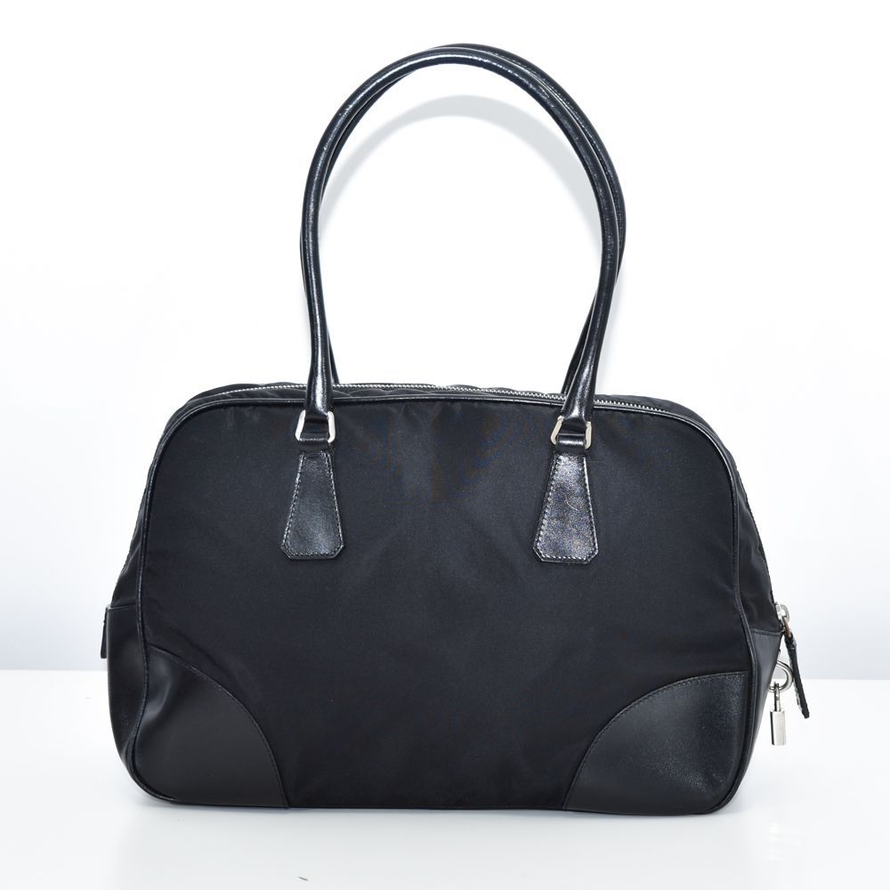 PRADA ハンドバッグ レディース ミニボストン ナイロン レザー 81712 NICORILABO_COM