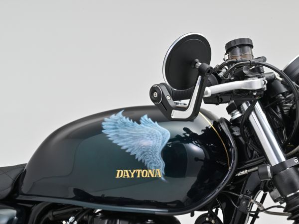 【確認用】 デイトナ(Daytona) バーエンドミラー バイク 耐振 広角 新保安基準適合