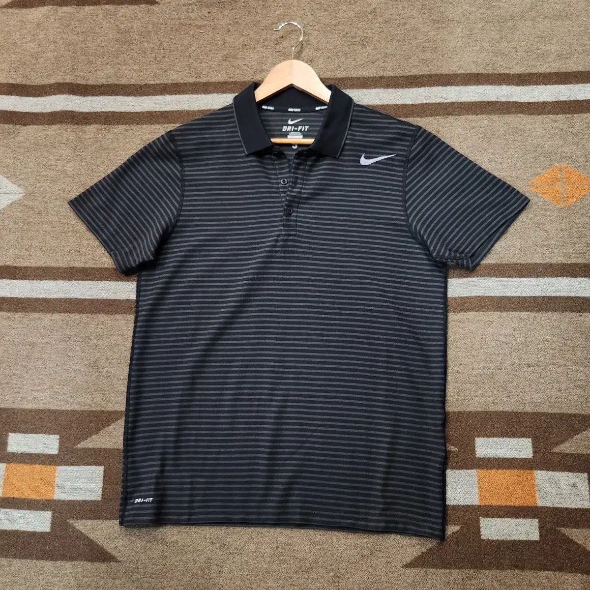 【雷市場（ポンジャン）商品韓国直送】Nike(ナイキ） ドライフィット 半袖 ポロTシャツ L