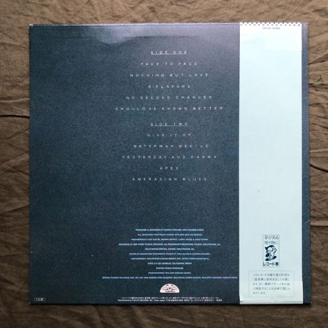 レコード 極美品 LP 帯付き 喜多島修/みなもと レコード MURO