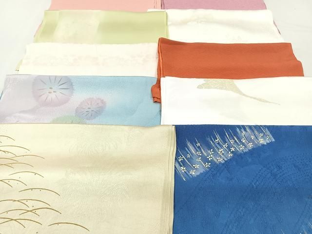 平和屋着物★和装小物　上質な帯揚げ　10枚セット　逸品　CAAN0819xi 平和屋着物☆和装小物 上質な帯揚げ 10枚セット 逸品 CAAN0819xi 平和屋