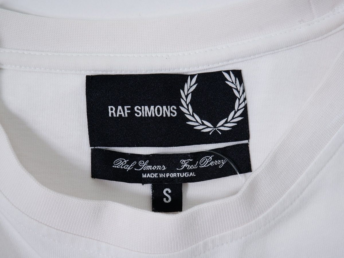 RAF SIMONS/ラフシモンズ ×Fred Perryフレッドペリー フォトTシャツ【S】【MTSA74528】