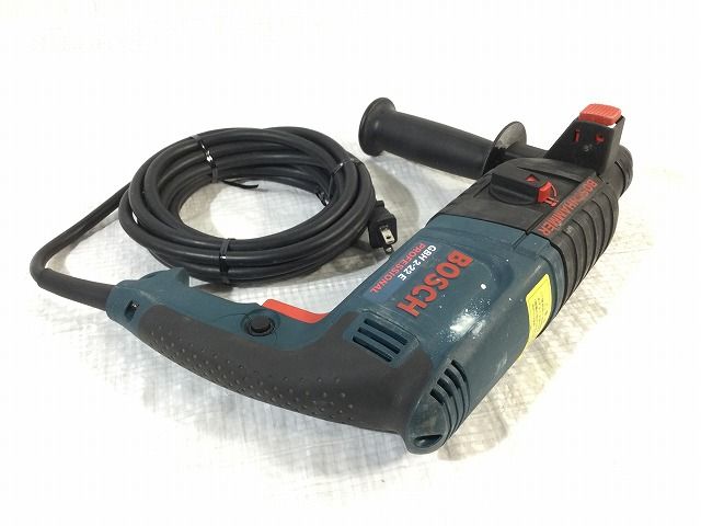 ☆比較的綺麗☆BOSCH ボッシュ 100V ハンマードリル GBH2-22E PROFESSIONAL ケース付 コード式 ハンマドリル 穴あけ  穿孔 91629 - メルカリ