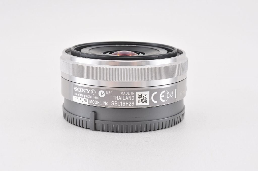 【完動品】SONY Eマウント用レンズ「E 16mm F2.8 パンケーキ 新品)SONY (ソニー) E 16mm F2.8 SEL16F28（商品ID