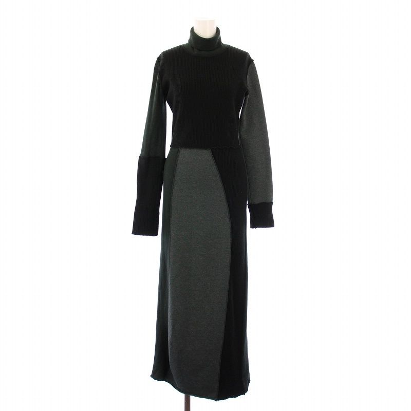 【新品・タグ付き】MM6 メゾンマルジェラ タートルネック ニットワンピース 中古・古着通販】MM6 Maison Margiela (エムエムシックスメゾン