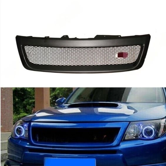 スバル フォレスター SHシリーズ 2009-2012 ABS STI風 フロントグリル 1個 交換用