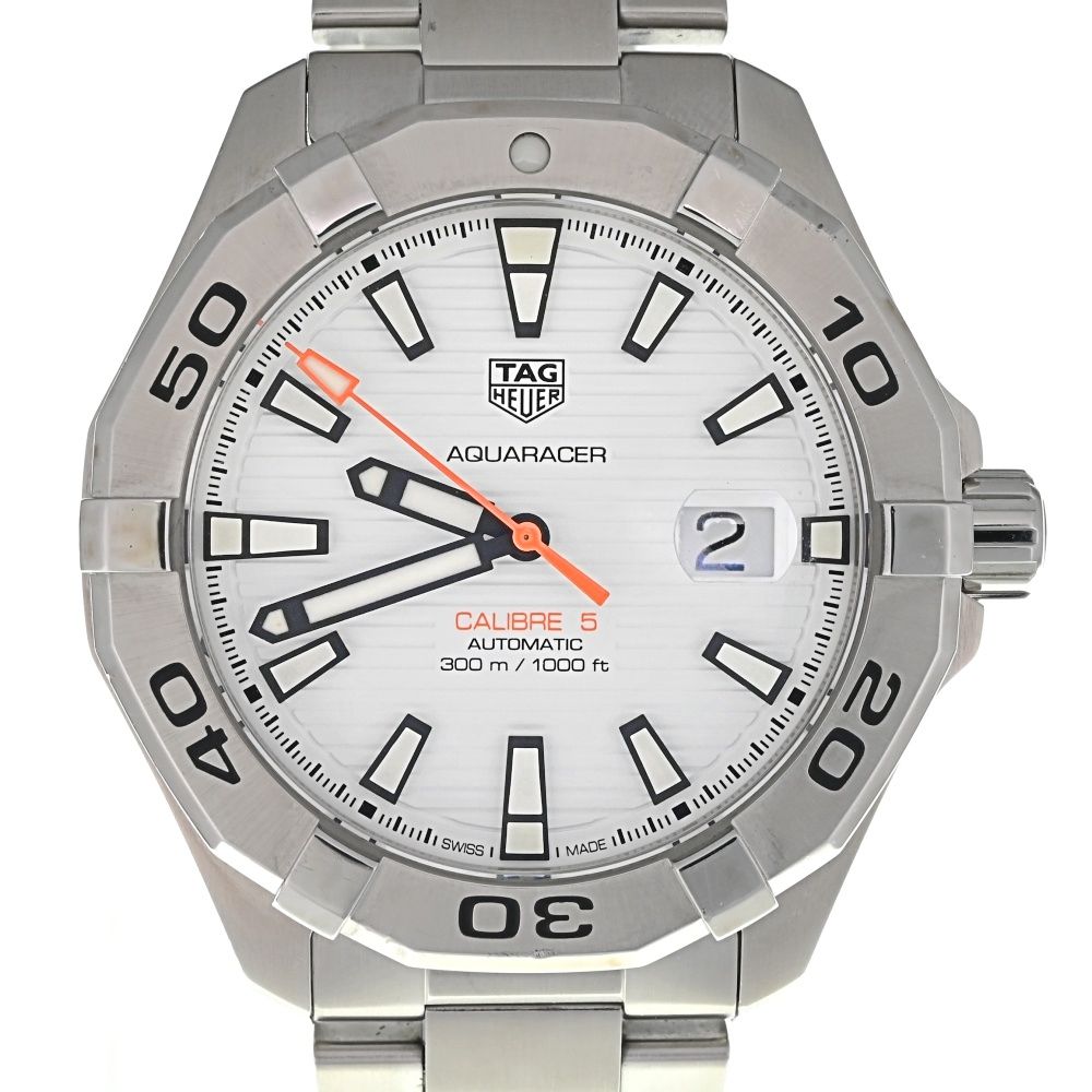タグホイヤー TAG HEUER WAY2013.BA0927 アクアレーサー キャリバー5 自動巻き メンズ良品箱付き M#137694