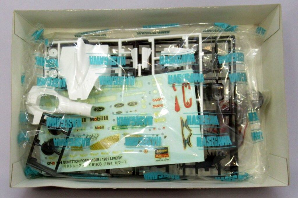 ハセガワ 1/24スケール ベネトンフォード B190B（1991カラー