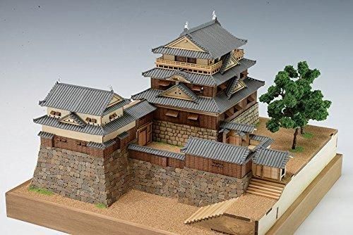ウッディジョー 1|150 松山城 木製模型 組立キット