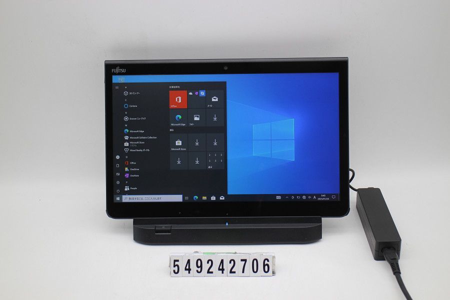 富士通 ARROWS Tab Q737/R Core i5 7300U 2.6GHz/4GB/128GB(SSD)/13.3W/FHD(1920x1080) タッチパネル/Win10 【549242706】