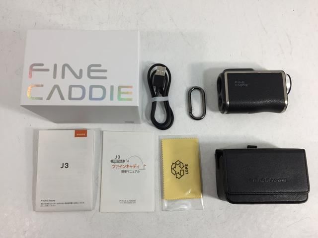 返品OK 【中古ゴルフ用品】FINE CADDIE レーザー距離計 ファイン